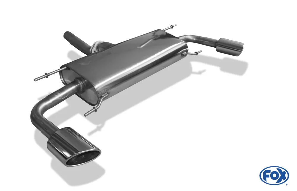 Mazda 3 - BM - Stufenheck  Endschalldämpfer quer rechts/links - 115x85 Typ 38 rechts/links