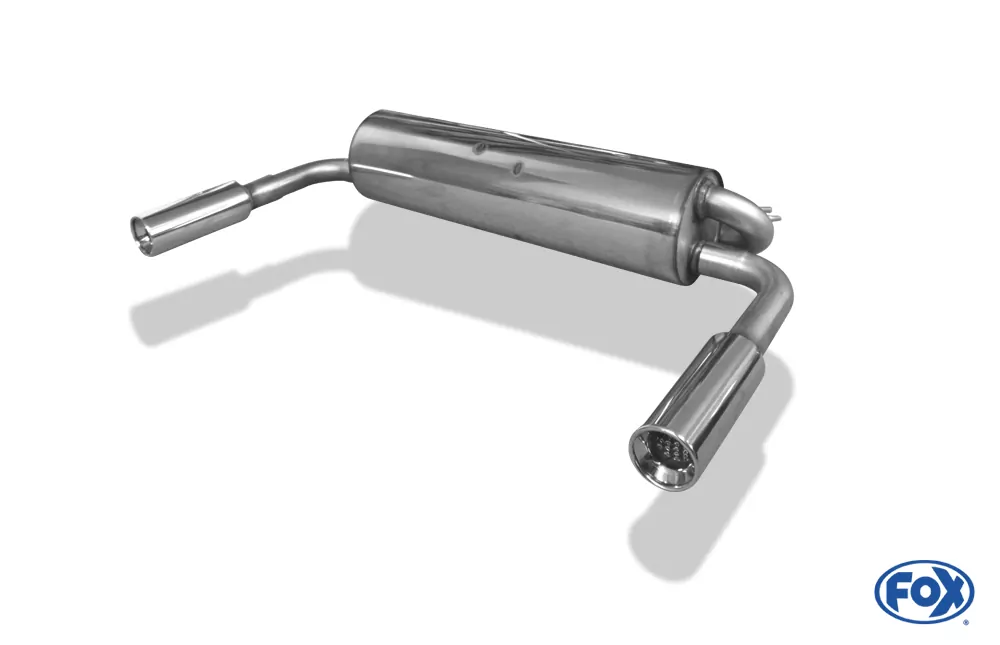 Toyota RAV 4 II - 5-Türer Endrohre für FOX Endschalldämpfer Ausgang rechts/links - 1x90 Typ 13 rechts/links