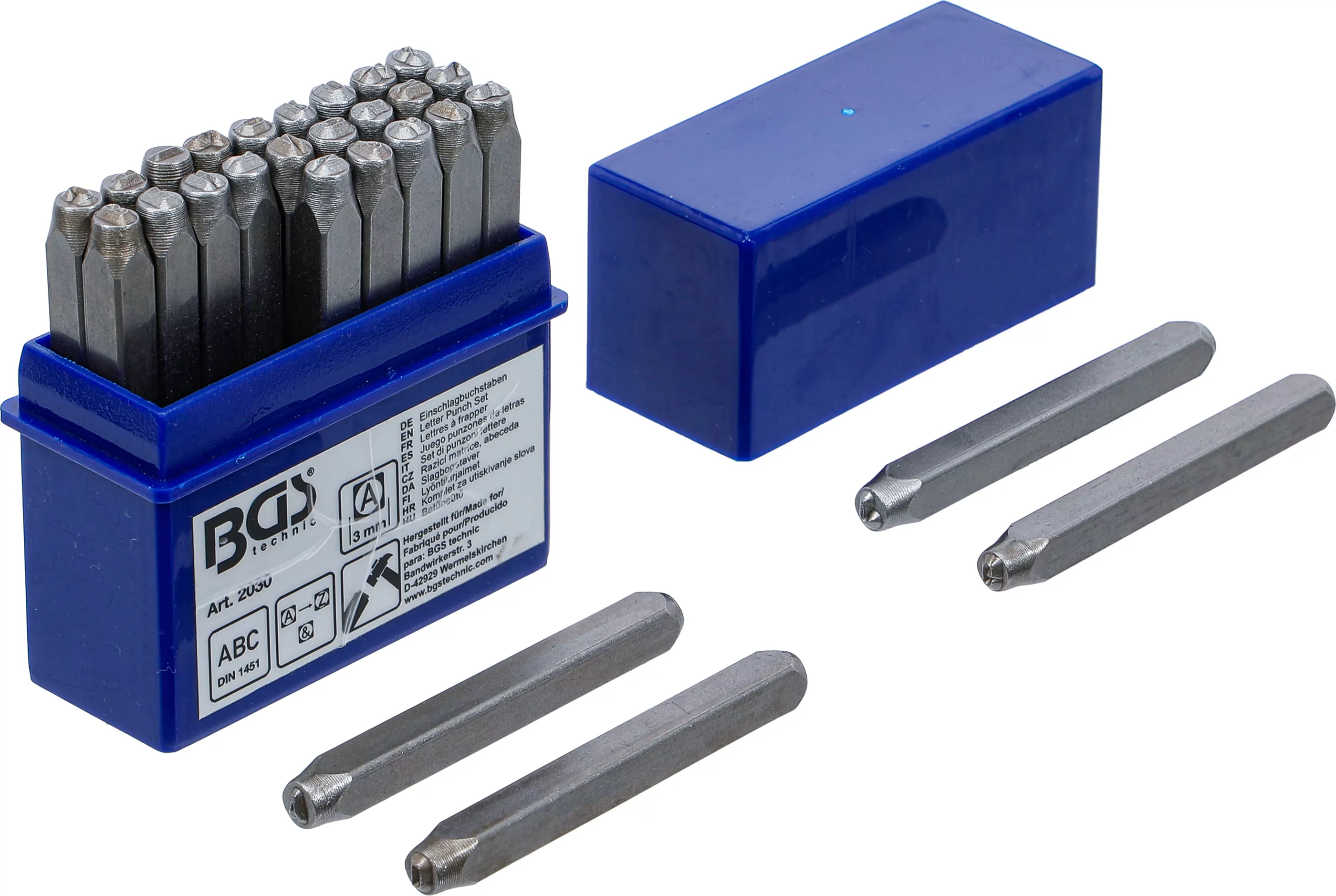 Einschlagbuchstaben | 3 mm