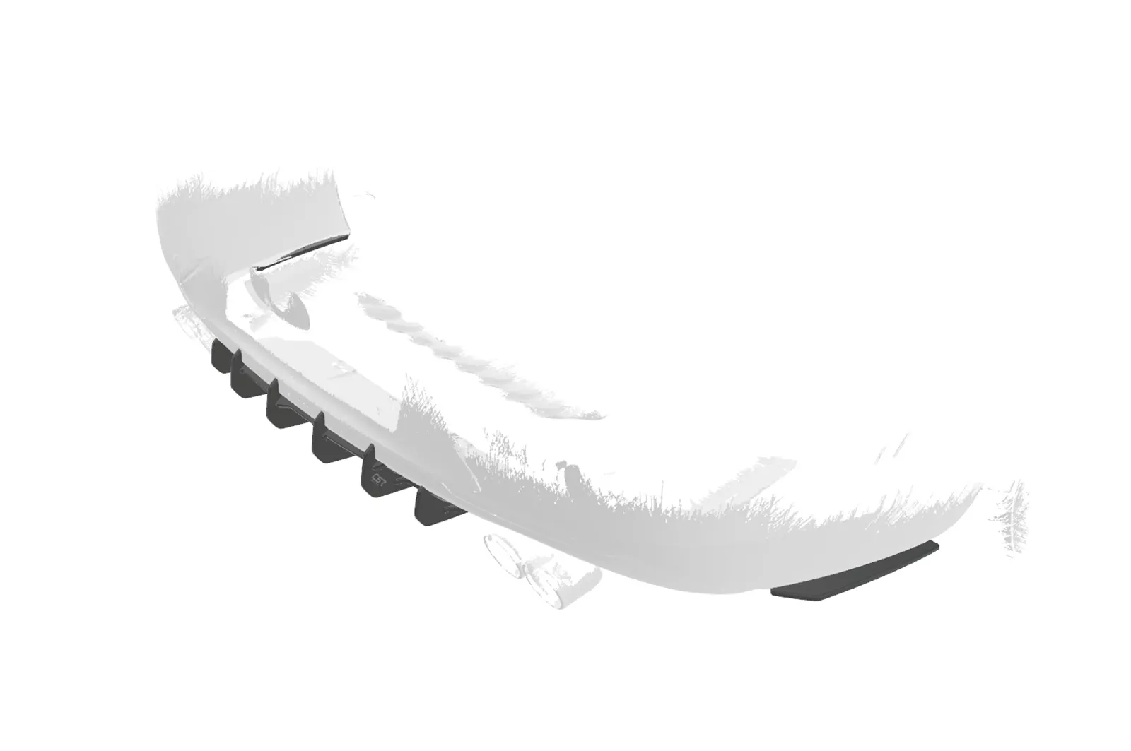 Racing Diffusor / Heckansatz für Opel Insignia B Grand Sport HA343