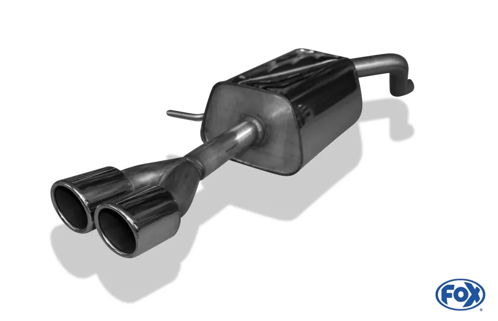 Renault Clio IV GT  Endschalldämpfer - 2x76 Typ 16