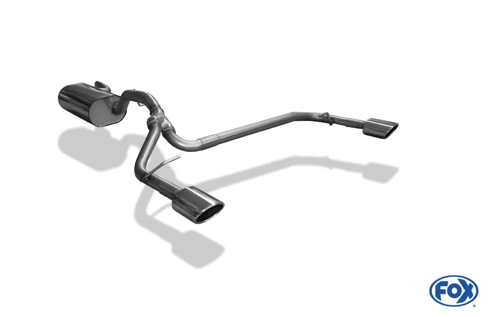 Ford Focus III Fließheck - Diesel  Endschalldämpfer Ausgang rechts/links - 106x71 Typ 32 rechts/links