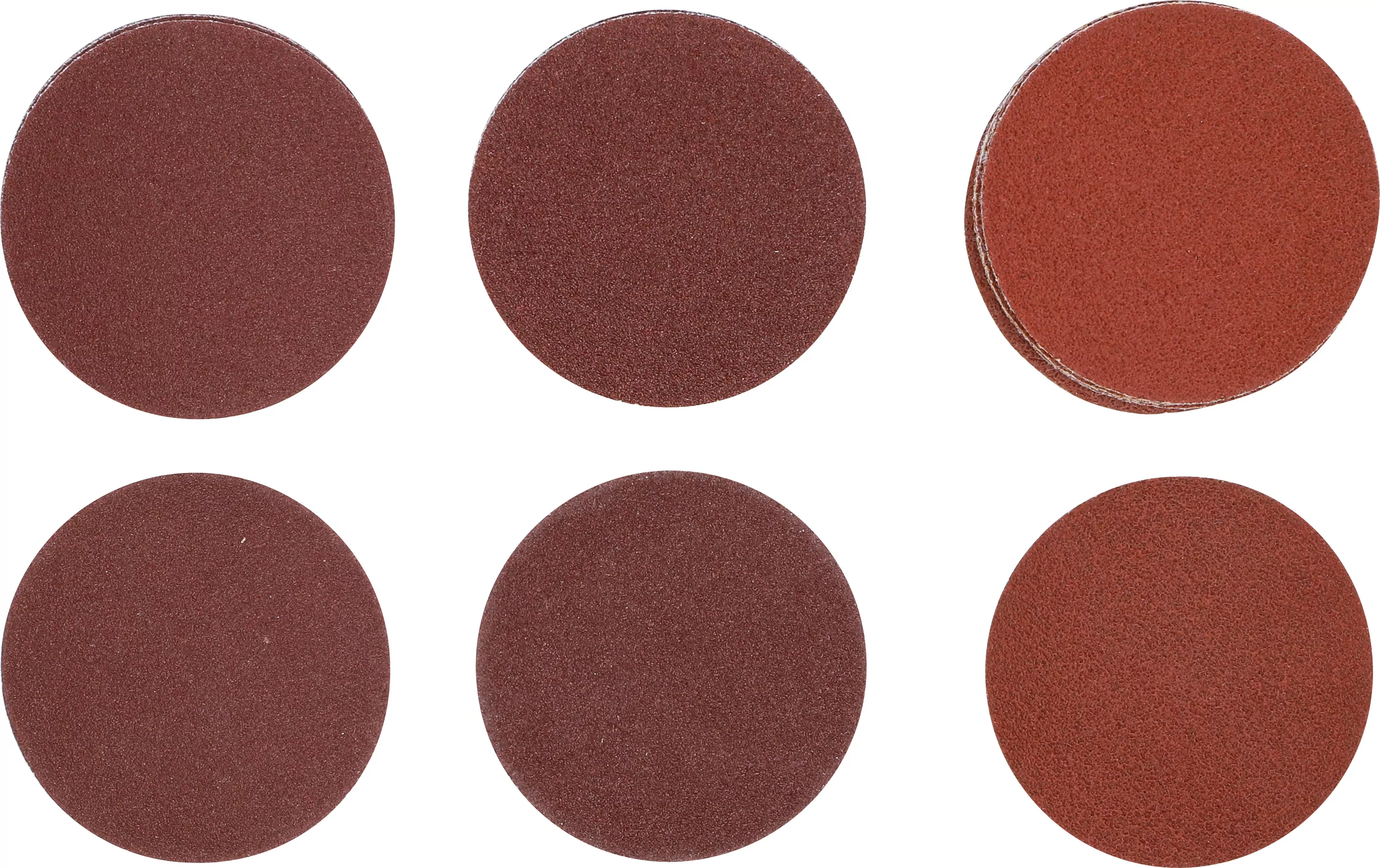 Schleifblatt-Satz für Exzenterschleifer | Ø 75 mm | K 60 - 80 - 120 | 30-tlg.