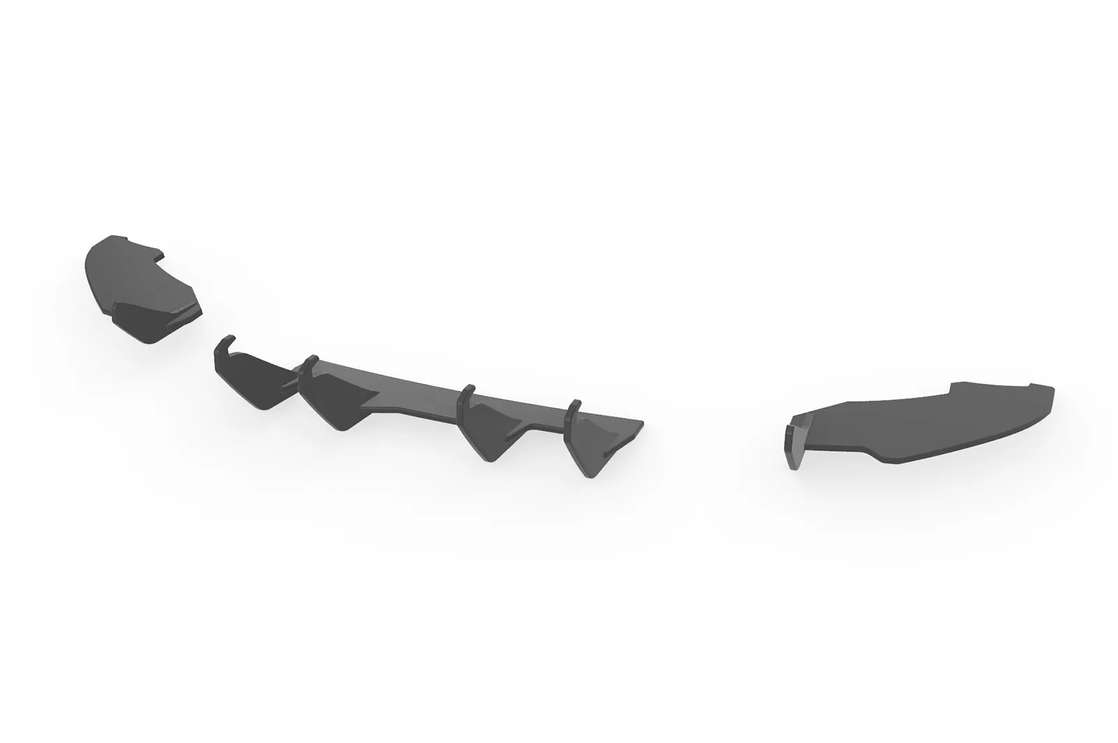 Racing Diffusor / Heckansatz für VW Scirocco 3 HA349