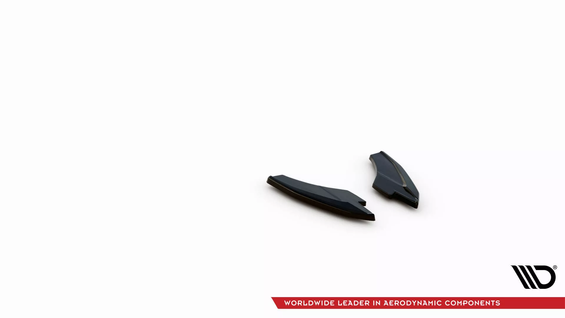 Heck Ansatz Flaps Diffusor V.2 Für Audi S3 Limousine 8Y Schwarz Hochglanz