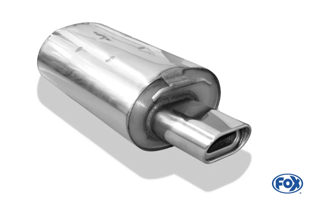 BMW X3  Endschalldämpfer - 135x80 Typ 53