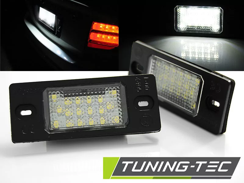 License Led Lights Fits Vw Tiguan / Touareg / Golf V Variant /  Porsche Cayenne