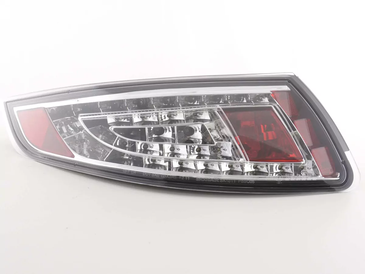 LED Rückleuchten Set Porsche 911 Typ 997 Bj. 05-09 chrom