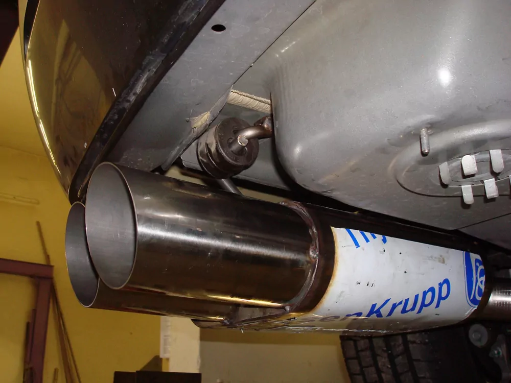 Dodge Challenger  Endschalldämpfer rechts/links - 2x100 Typ 14 rechts/links