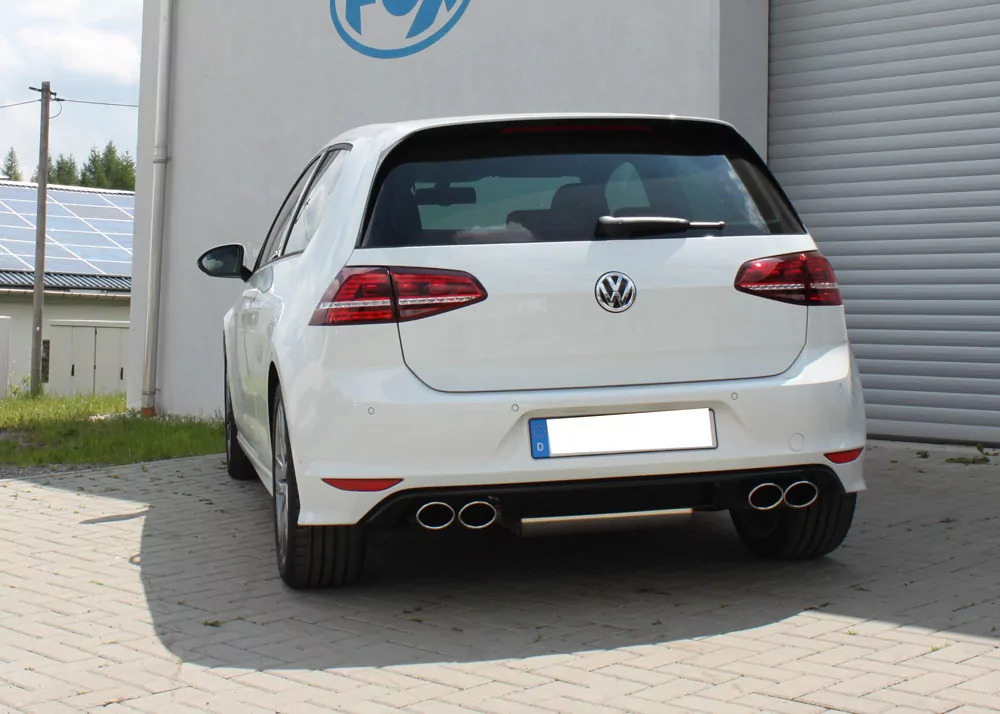 VW Golf VII Facelift starre Hinterachse  Endschalldämpfer rechts/links - 2x115x85 Typ 32 rechts/links
