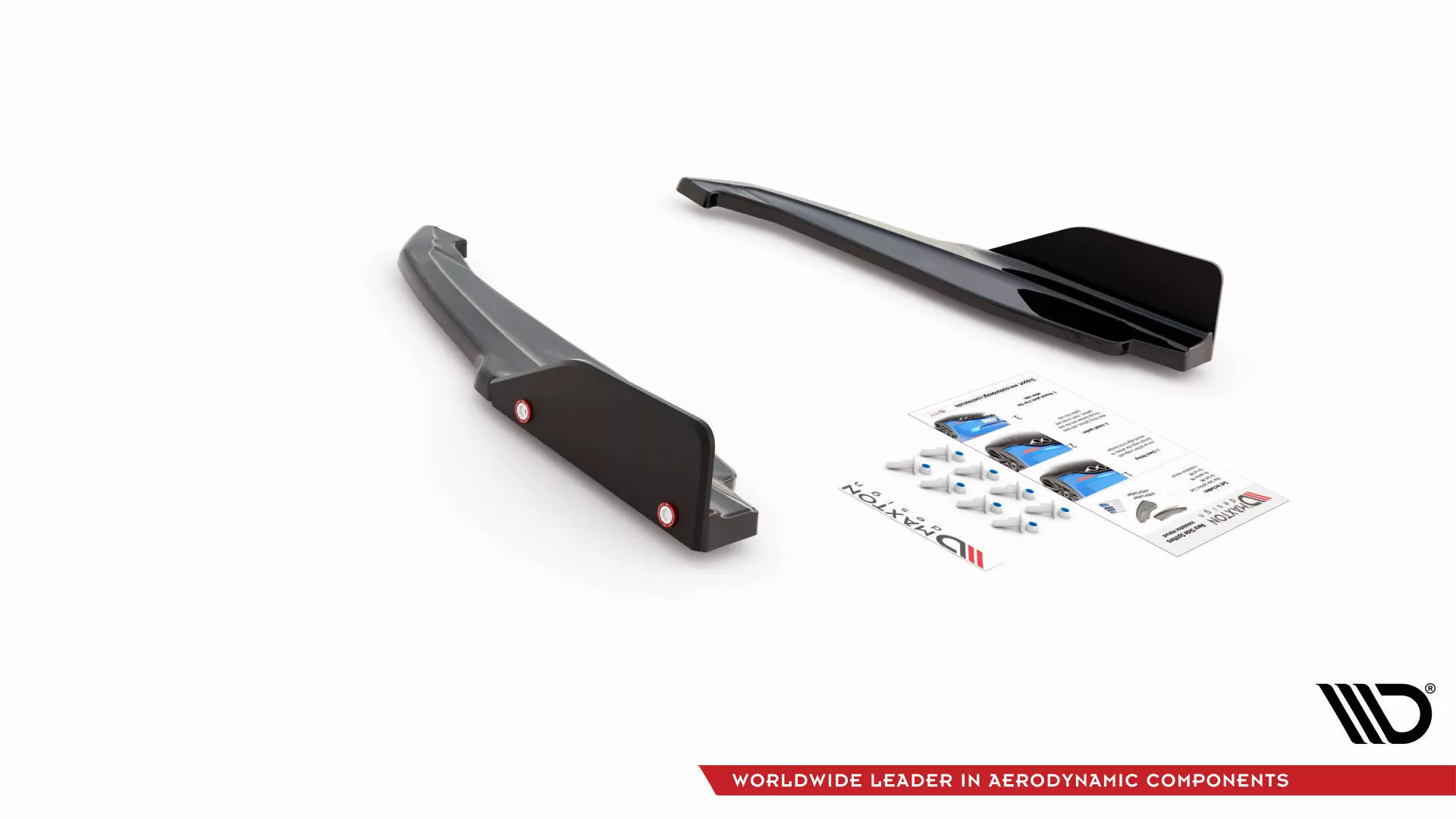 Heck Ansatz Flaps Diffusor +Flaps Für V.1 BMW M8 Gran Coupe F93