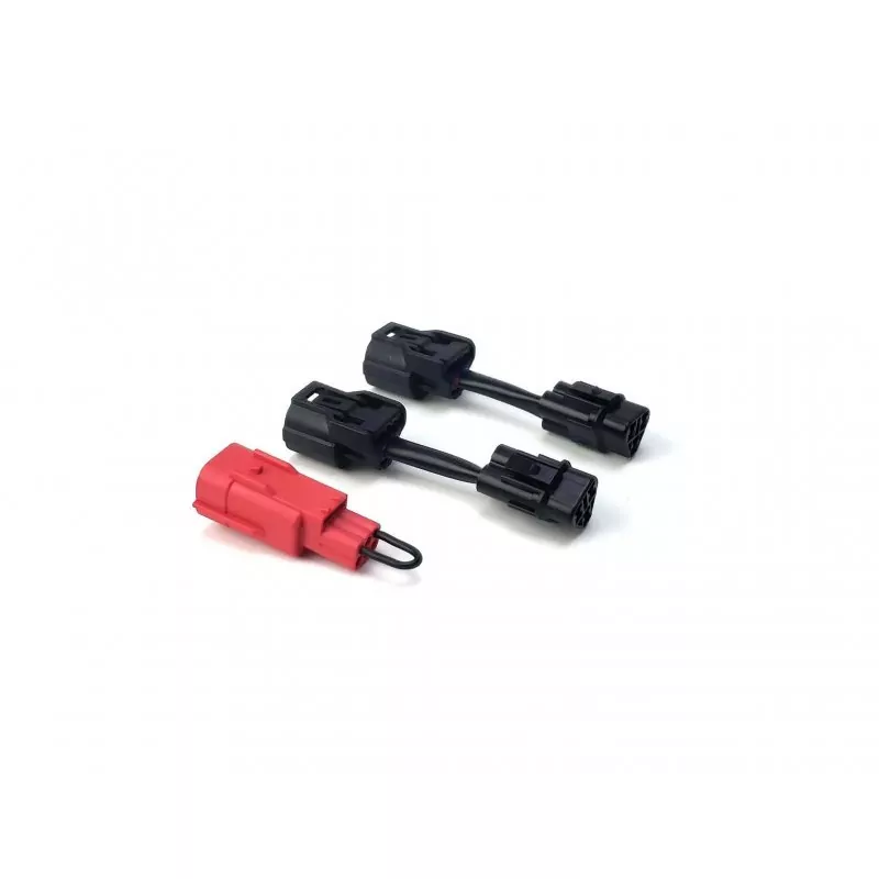 DENALI Plug-and-Play Kabeladapter Set Nebelscheinwerfer-Kabelbaum Honda Africa Twin CRF 1100 L 2020-2022 (nur EU-Modelle)