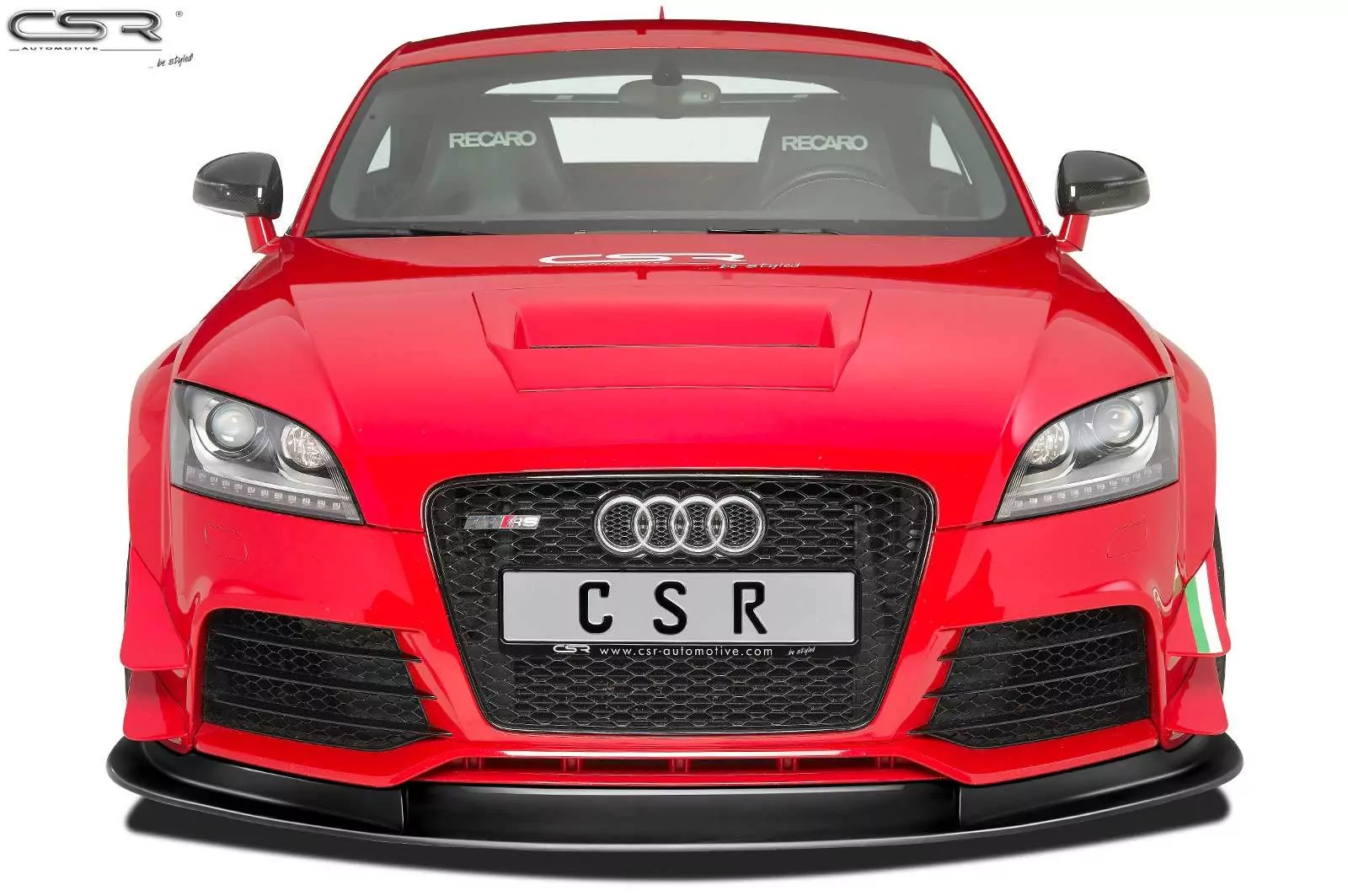 Cupspoilerlippe mit ABE für Audi TT RS 8J im DTM-Style CSL317