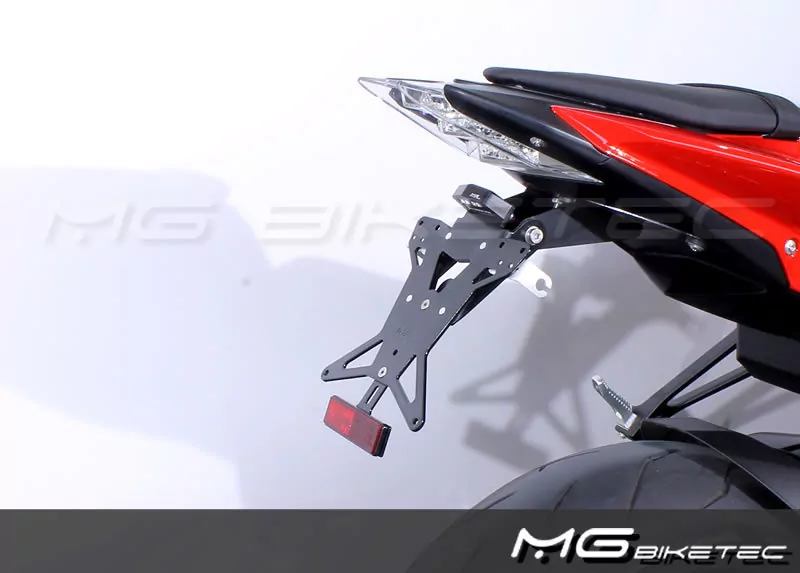 Kurzes Heck - Kennzeichenträger - Kennzeichenhalter für BMW S 1000 R ab 2014-2016