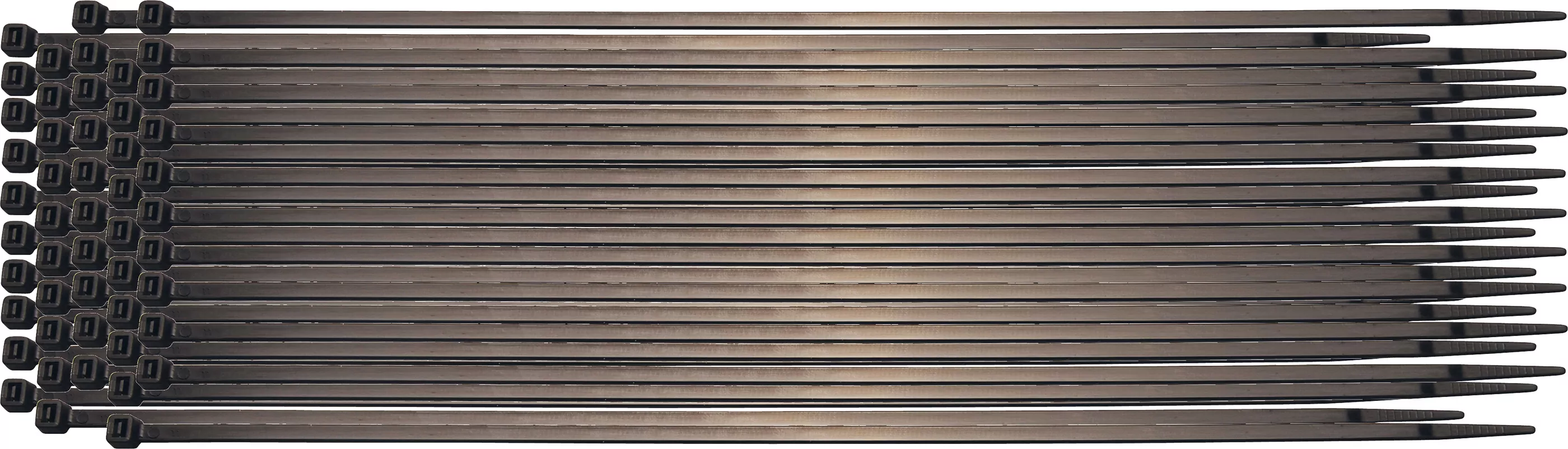 Kabelbinder-Sortiment | schwarz | 4,5 x 350 mm | 50-tlg.