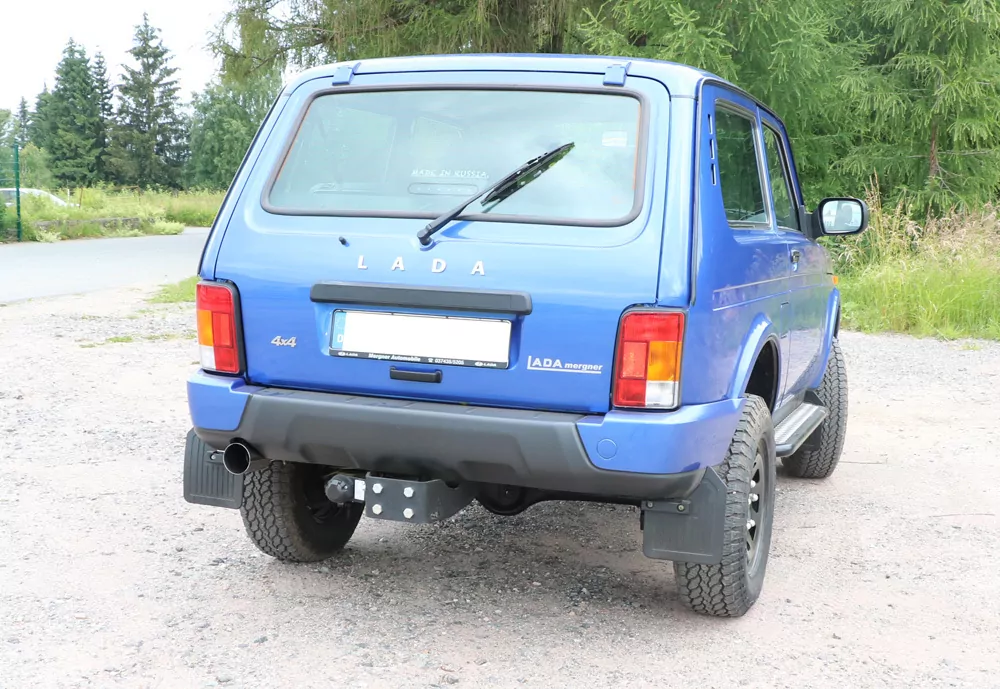 Lada Niva 4x4 - Urban  Endschalldämpfer quer Ausgang links - 1x90 Typ 10 links