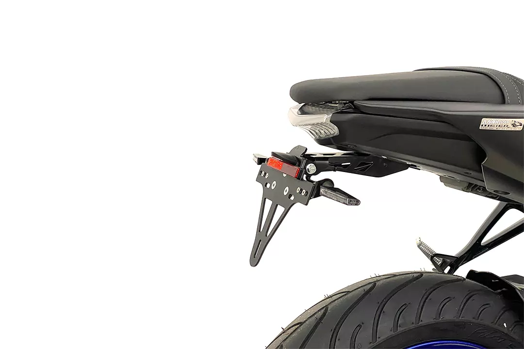 alpha Technik Kennzeichenhalter für Yamaha MT125 Typ RE39 RE40 ab Modelljahr 2020-