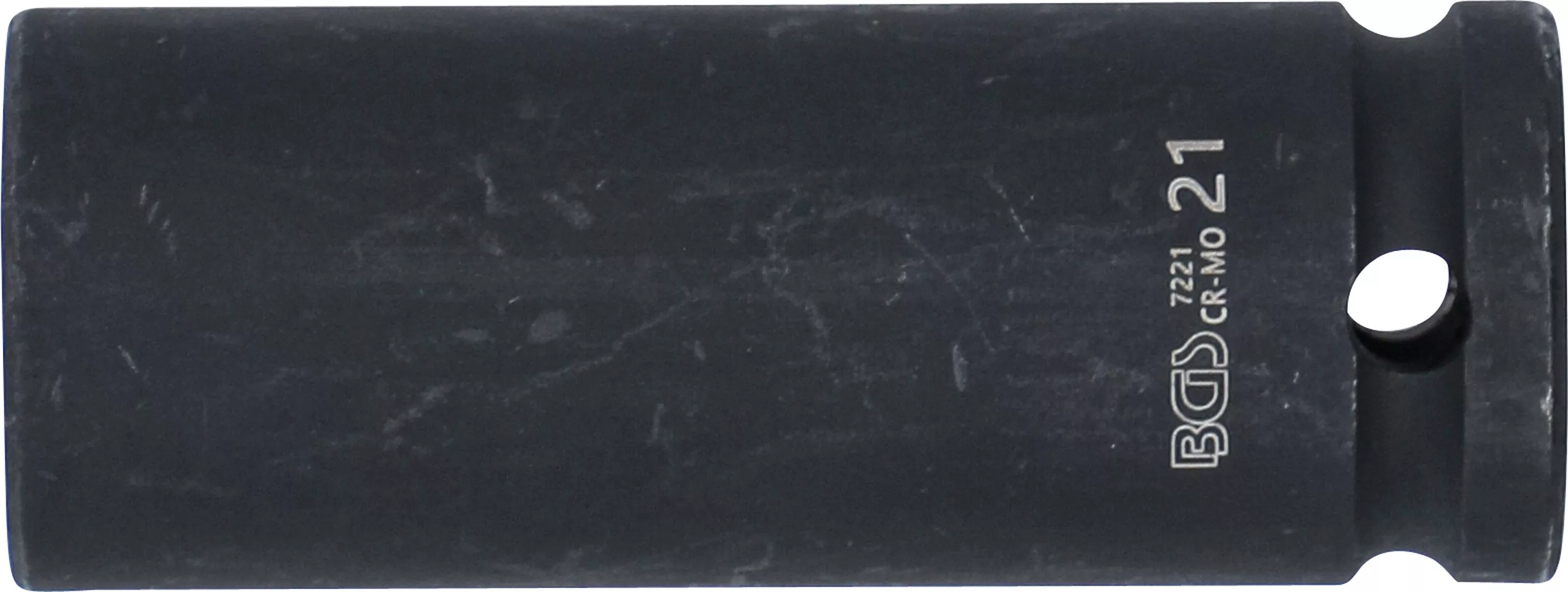 Kraft-Steckschlüssel-Einsatz Sechskant, tief | Antrieb Innenvierkant 12,5 mm (1/2") | SW 21 mm