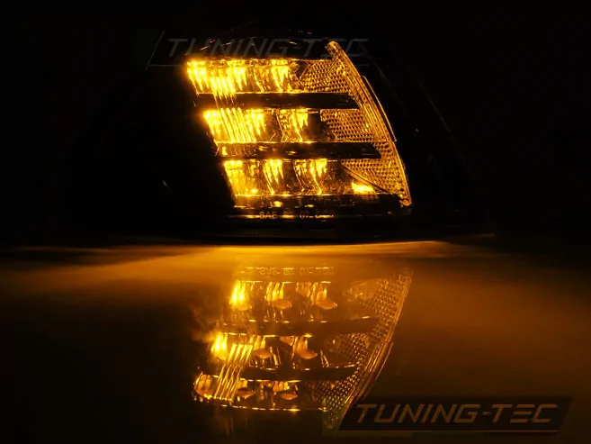 Front Direction Black Led Fits Bmw E46 05.98-08.01