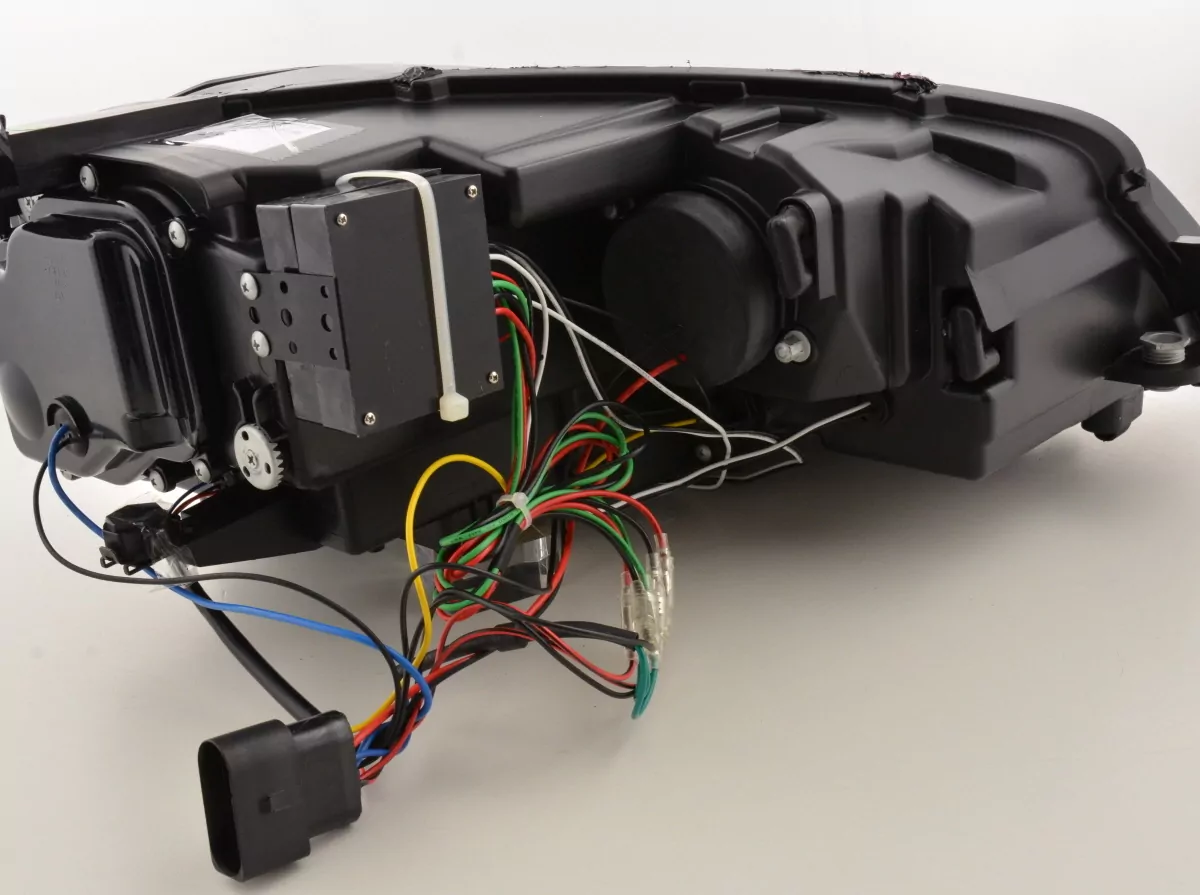 Scheinwerfer Set Daylight LED Tagfahrlicht VW Golf 7 Bj. ab 2012 schwarz/schwarz