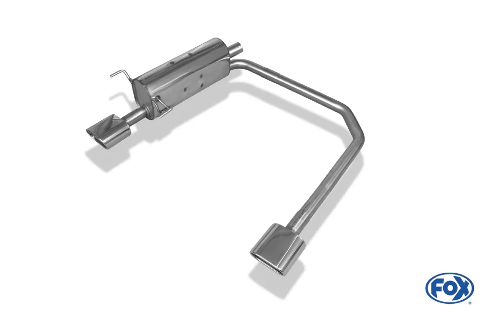 Opel Astra H/ Astra H GTC  Endschalldämpfer Ausgang rechts/links - 135x80 Typ 53 rechts/links