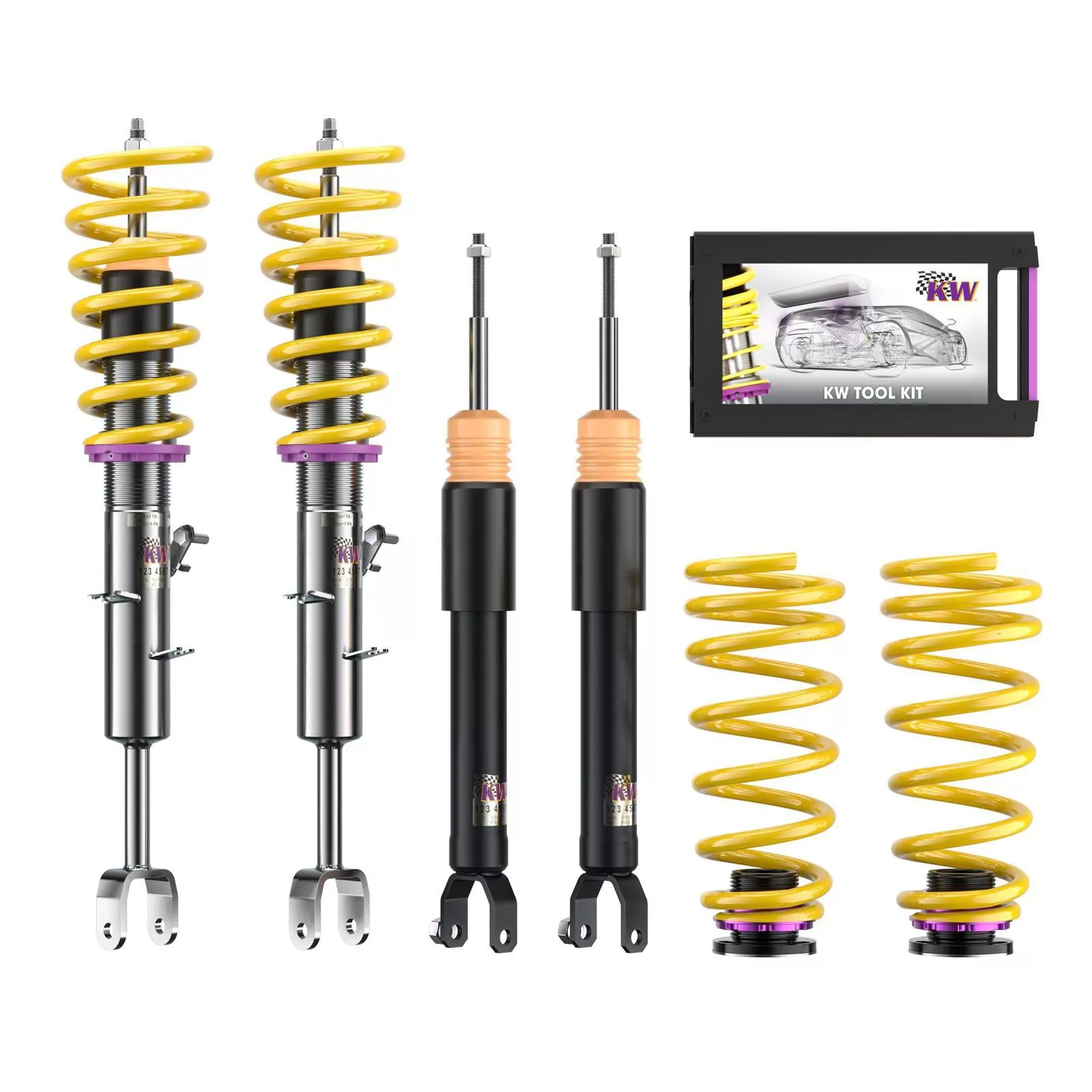 KW Gewindefahrwerk V1 inox NISSAN 350 Z Roadster (Z33) 09/2002-12/2009