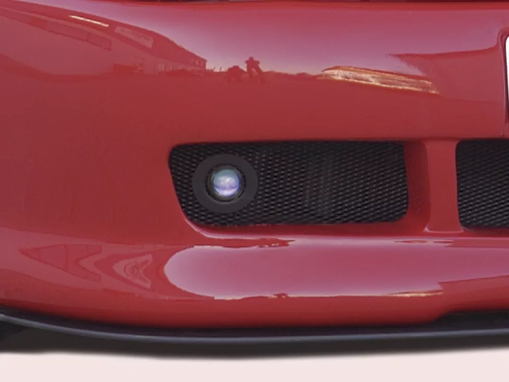 Nebelscheinwerfer runde Form für weißes Licht   (Gehäuse schwarz)