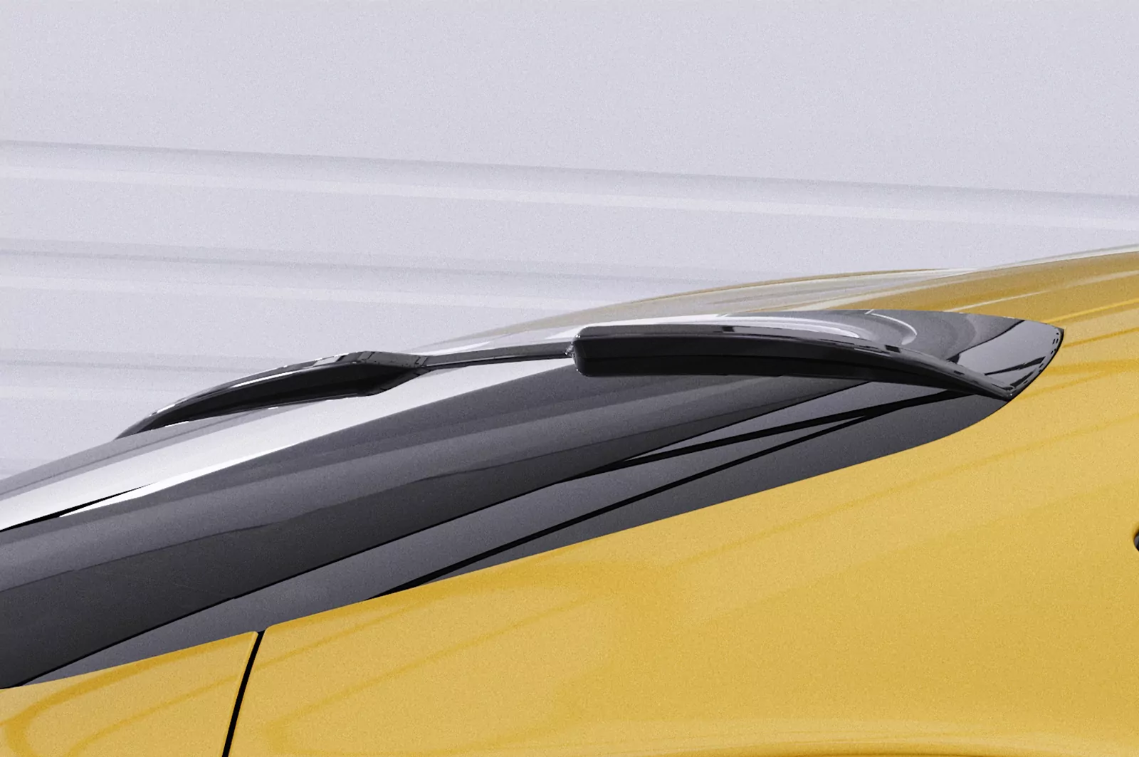 Heckscheibenblende für Toyota GR Supra (A90) HSB085 Schwarz Strukturiert