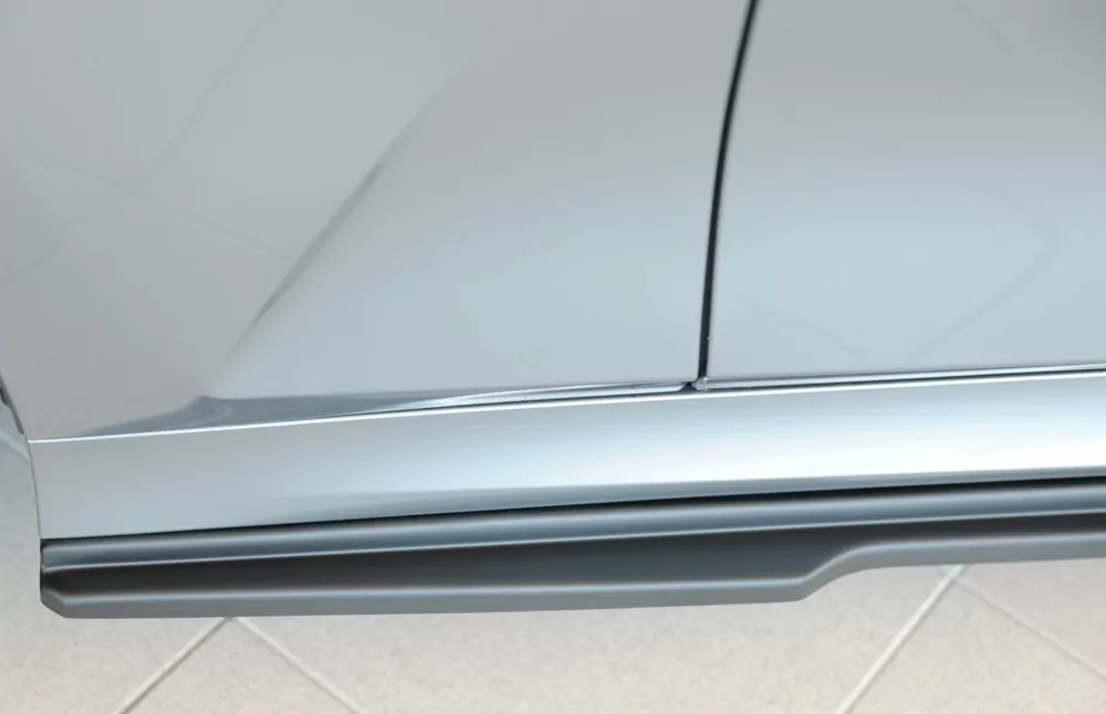 Rieger Seitenschweller links ansatz matt schwarz für BMW 3er G21  (G3K) Touring 07.22- (ab Facelift) LCI