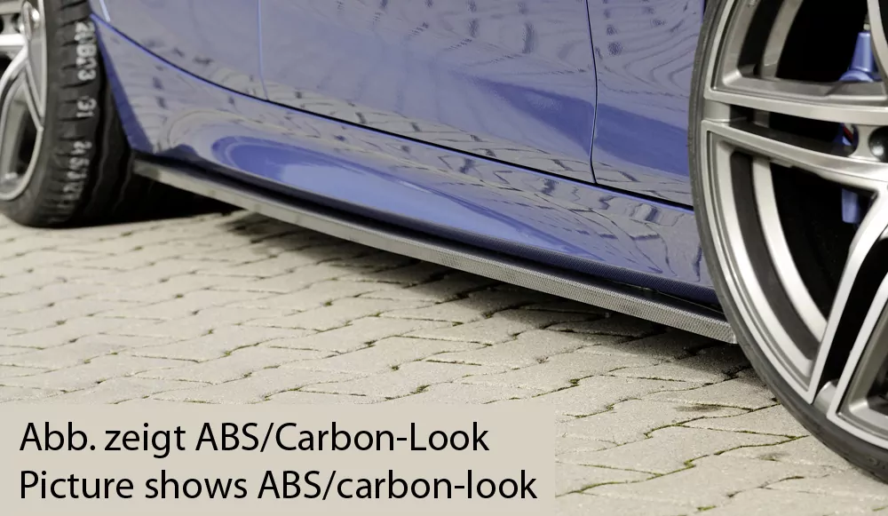 Rieger Seitenschwelleransatz für BMW 1er F20  (1K4) | Lim. / 4-tür. 09.11-03.2015 (bis Facelift) nur für M-Paket-Schweller