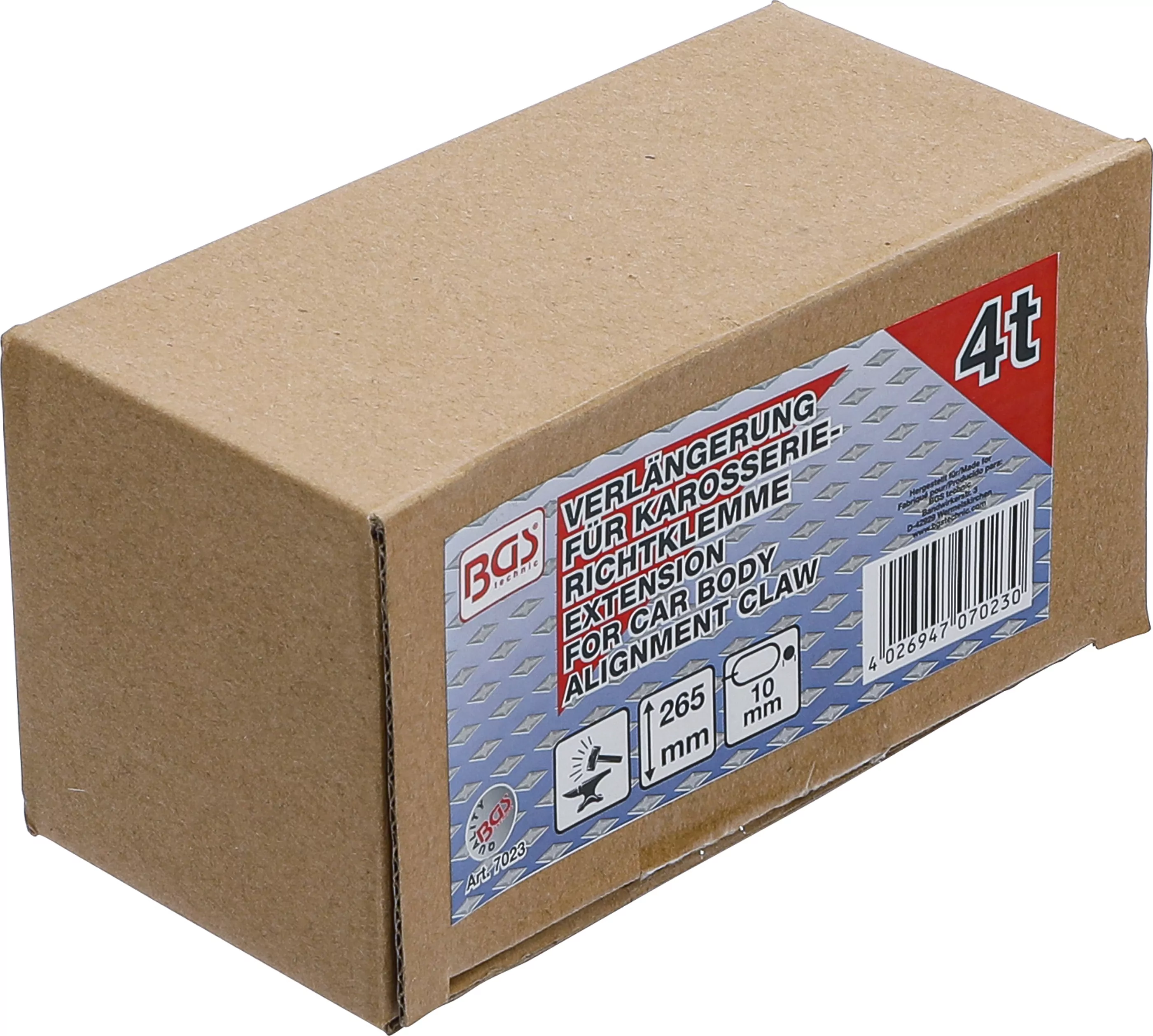 Zugketten-Verbinder | mit Doppelhaken | max. 4 t