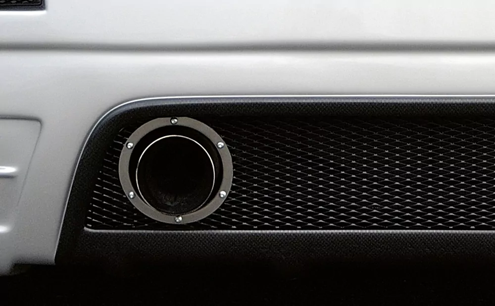 Rieger Ringeinfassung für Audi TT (8N) | Roadster 98-03 für Einrohr-ESD,  Innen-ø:120mm