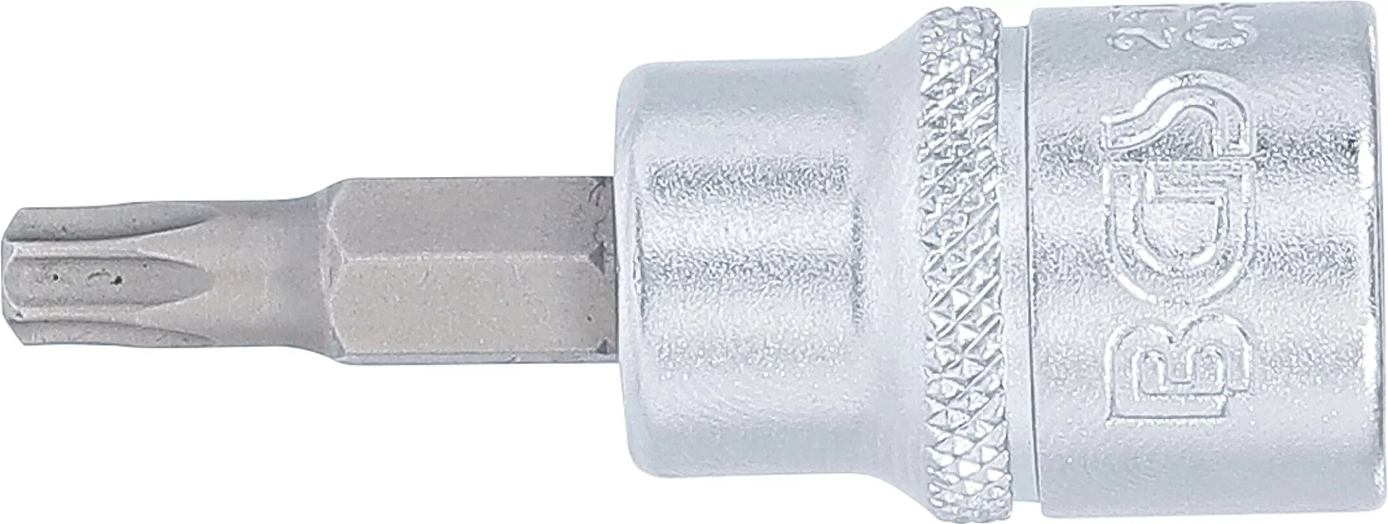 Bit-Einsatz | Antrieb Innenvierkant 10 mm (3/8") | T-Profil (für Torx) mit Bohrung T27