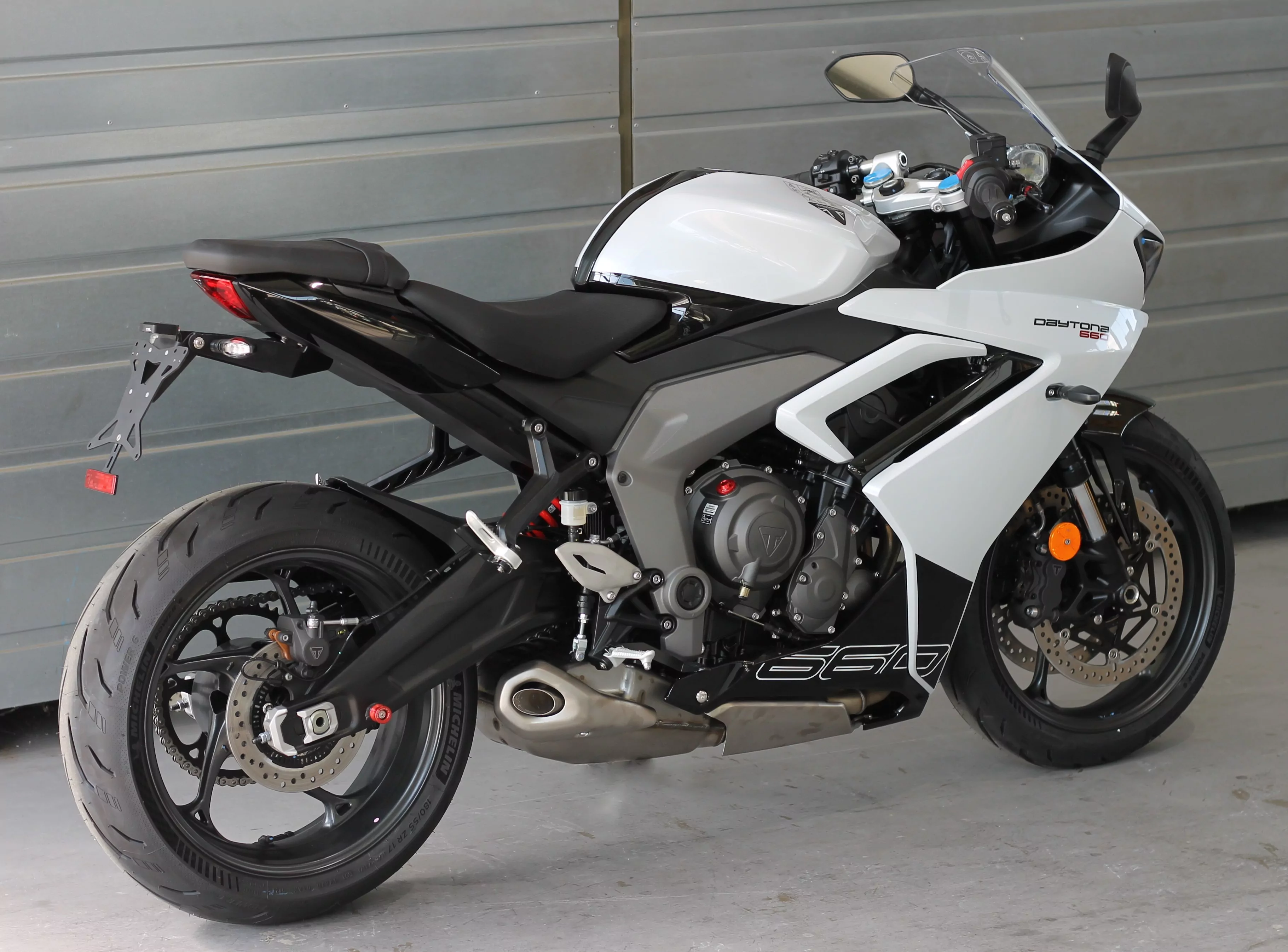 MG Biketec Kennzeichenhalter für Triumph Daytona 660 ab 2024