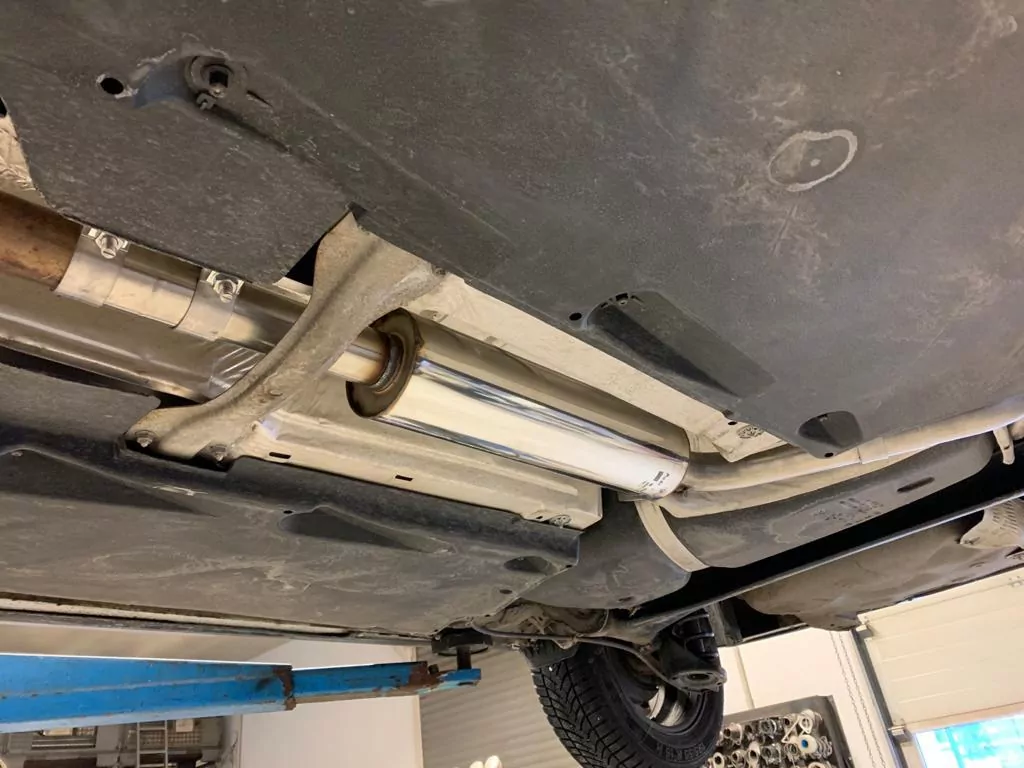 Seat Arosa 6H/ VW Lupo 6X Endschalldämpfer - 2x76 Typ 25