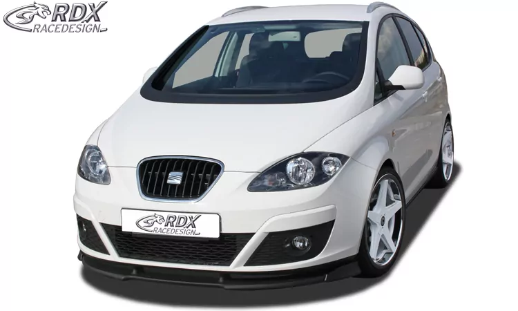 RDX Frontspoiler VARIO-X für SEAT Altea 5P Facelift 2009+ incl. Altea XL Frontlippe Front Ansatz Vorne Spoilerlippe