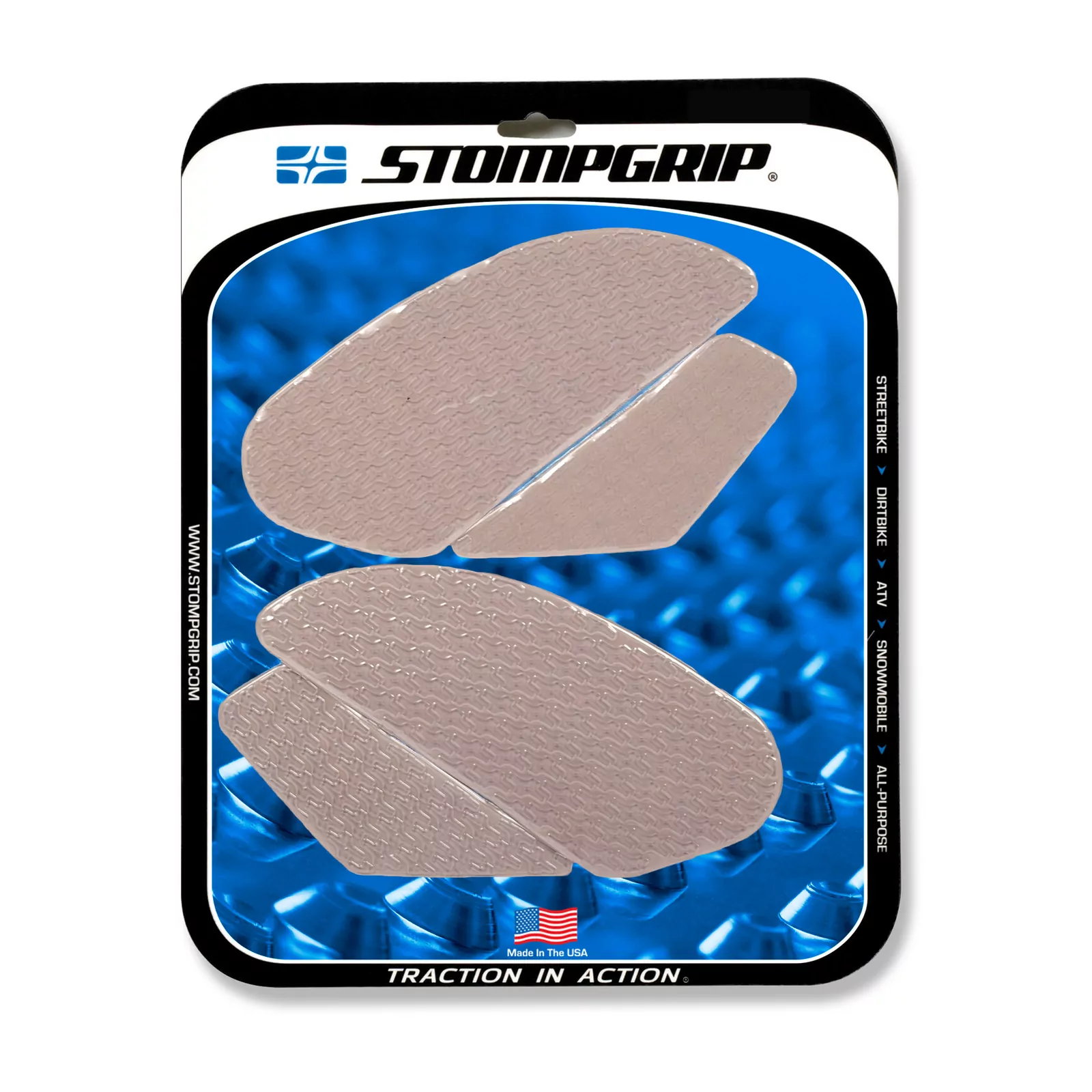 Stompgrip Traction Pad Icon für Yamaha YZF-R6 06-07 Klar