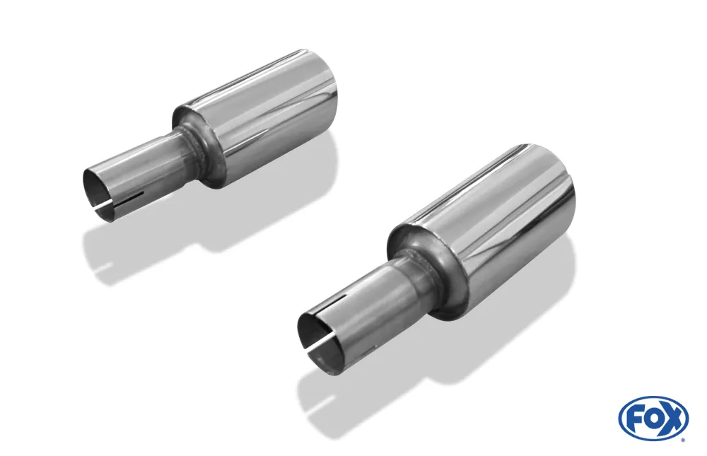 Renault Laguna III Coupe  Endrohrpaar passend auf original Endschalldämpfer - 1x90 Typ 25 rechts/links