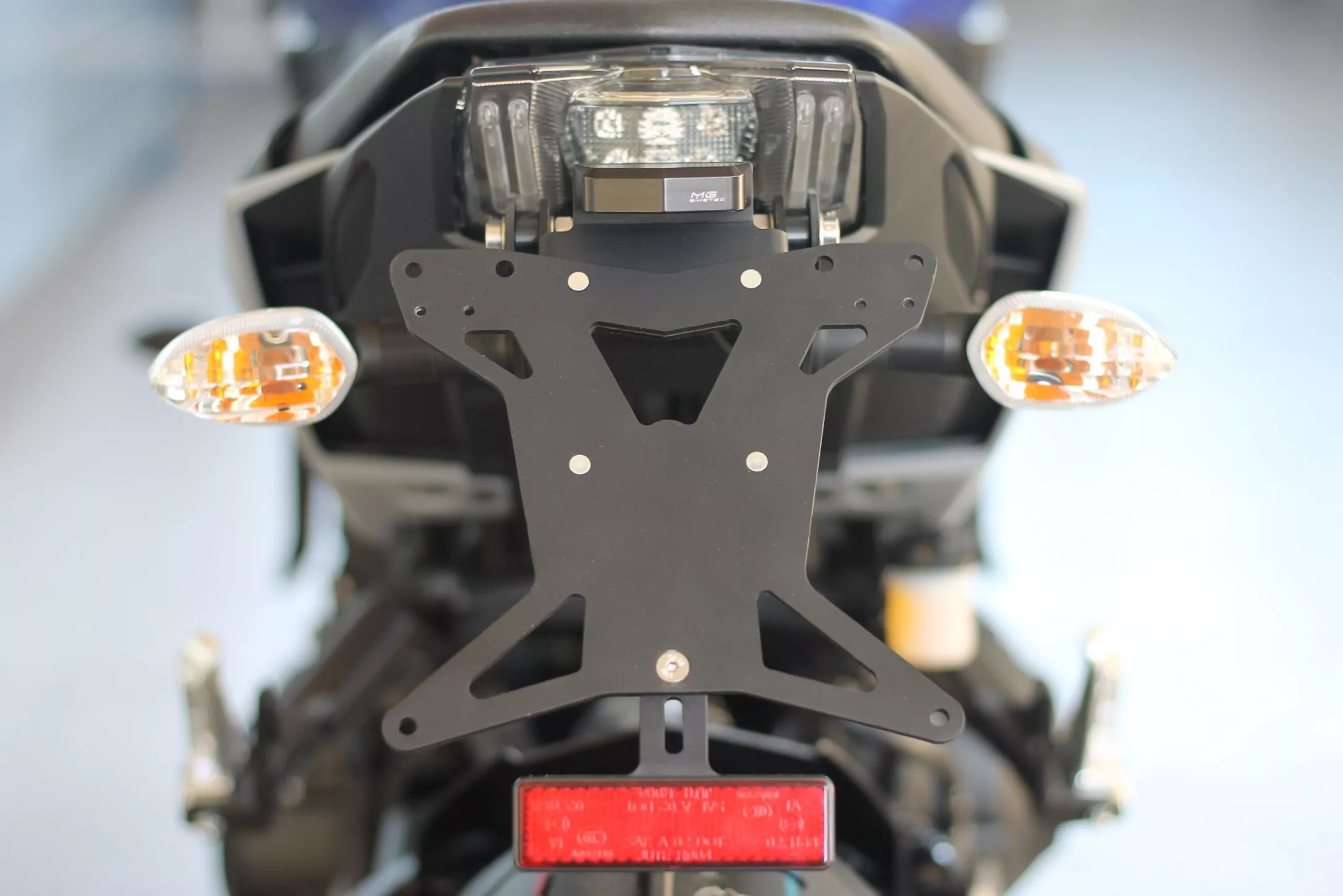 MG Biketec Kennzeichenhalter für Yamaha Tracer 900 / GT ab 2017-2019
