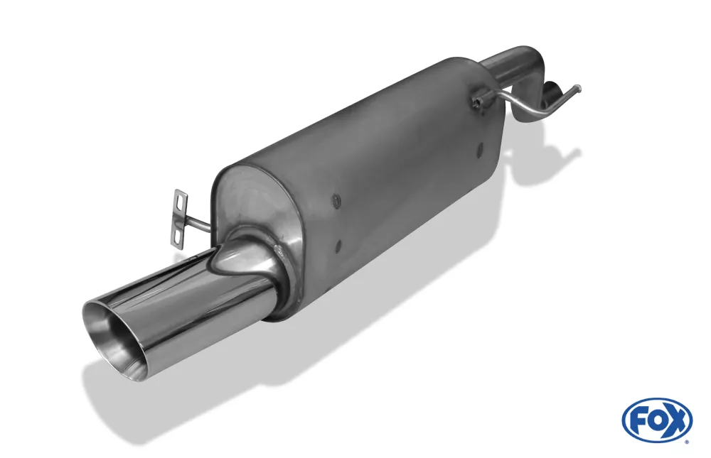 Opel Corsa E  Endschalldämpfer - 1x100 Typ 25