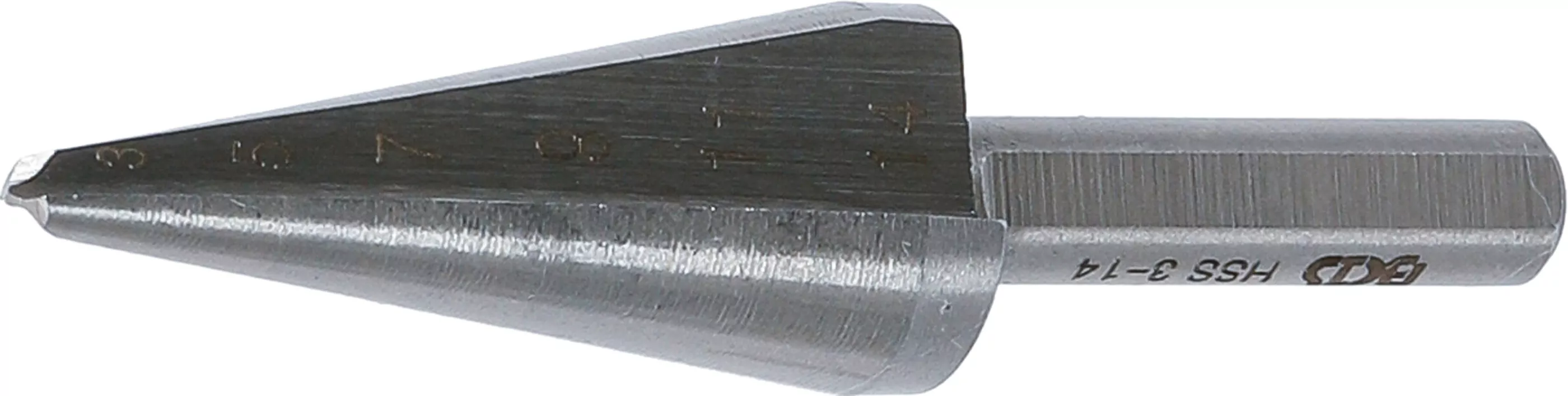 Hochleistungs-Blechschälbohrer | Größe 1 | 3 - 14 mm