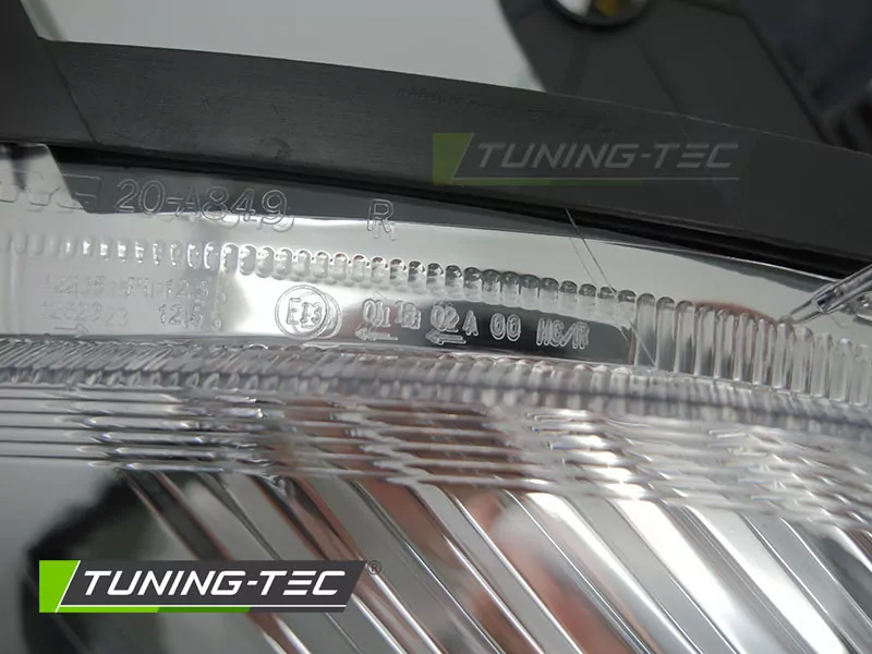 Headlight Chrome Right Side Tyc Fits Fiat Grande Punto 05-08