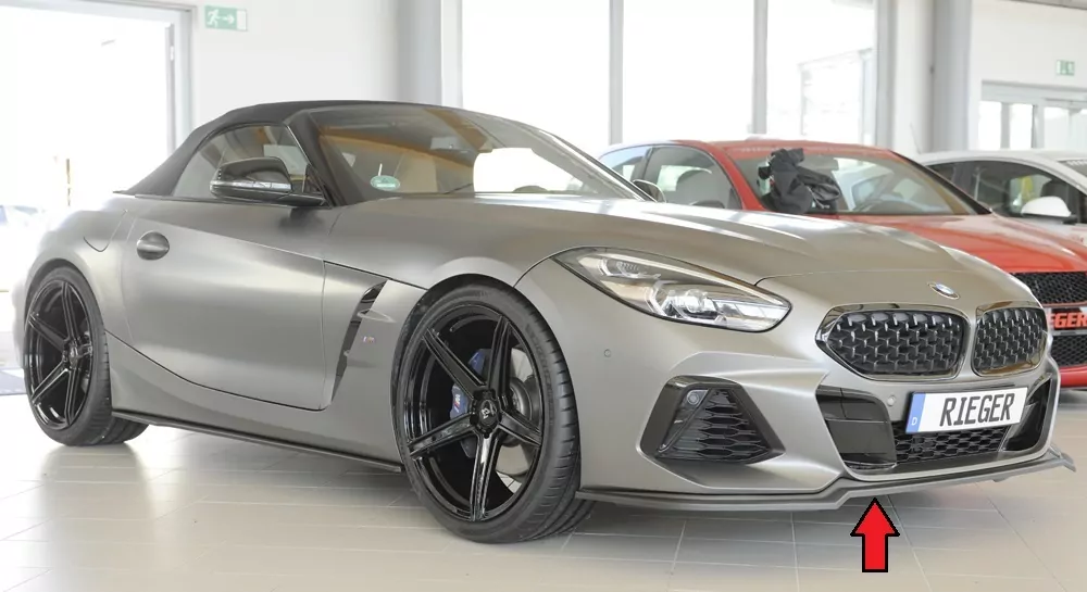 Rieger Spoilerschwert matt schwarz für BMW Z4 (G4Z/G29) Roadster 03.19-