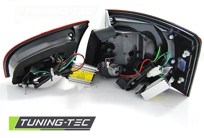 Led Bar Tail Lights Red Whie Fits Audi A4 B7 11.04-03.08 Avant