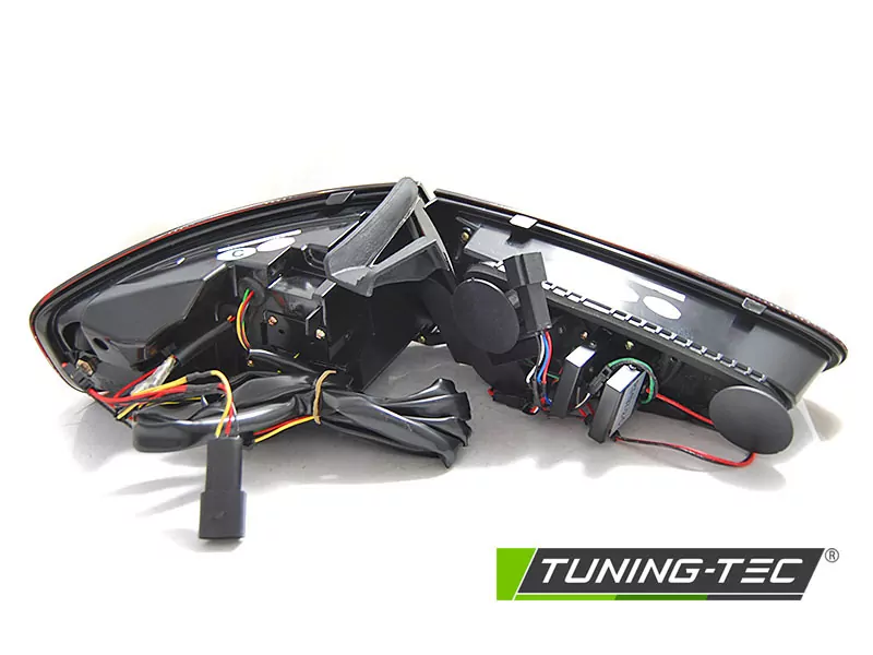 Led Bar Tail Lights Red Whie Seq Fits Audi A4 B8 12-15 Sedan Oem Bulb