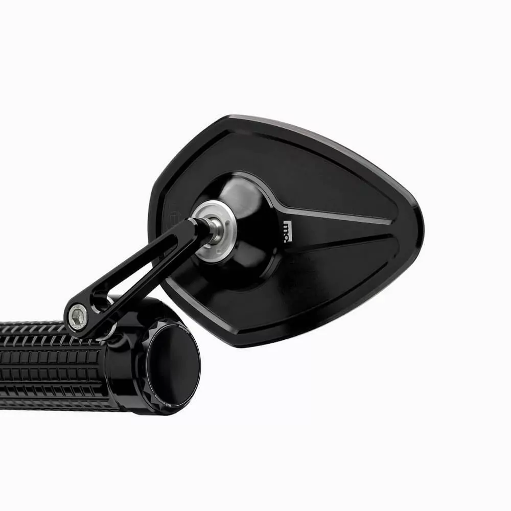 MOTOGADGET Mo.View Sport 60 Flip, Handlebar End Mirror For 7/8 And 1 inch Handlebars (1pc)