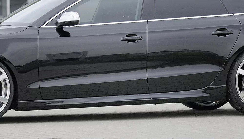Rieger Seitenschweller für Audi A5 S5 (B8/B81) - Sportback 10.11-06.16 (ab Facelift) carbon optik