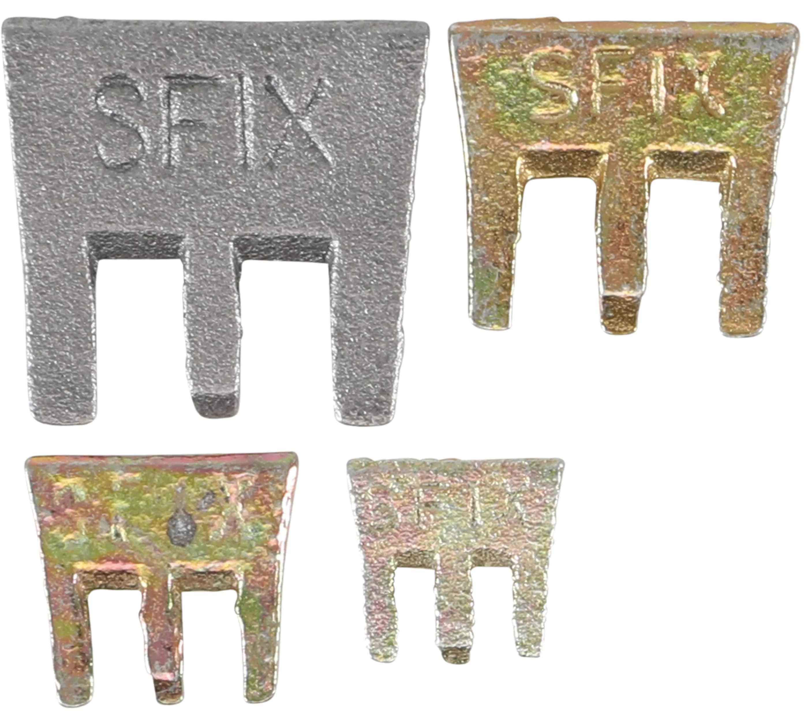 Krallenkeile-Sortiment | S-Fix | 4-tlg.