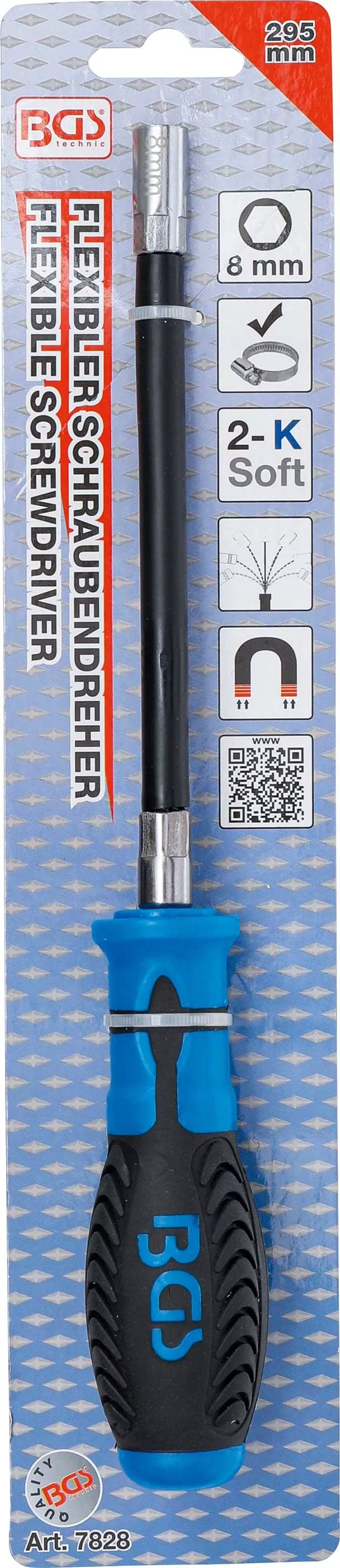 Flexibler Sechskant-Schraubendreher | SW 8 mm