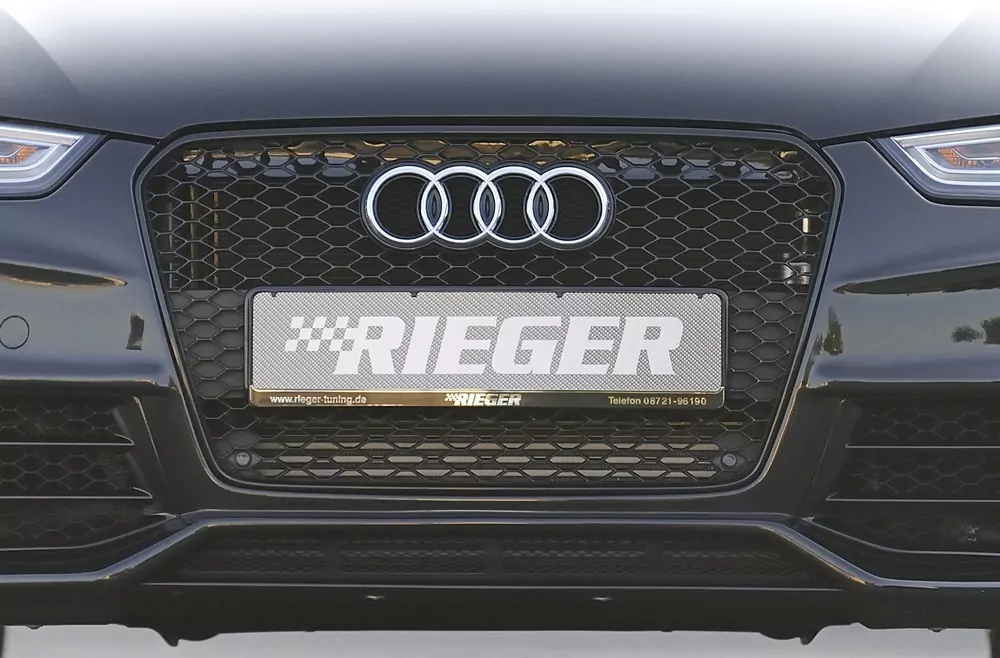 Kühlergrill Audi RS5 (B8), schwarz glänzend glanz schwarz für Audi A5 S5 (B8/B81) Cabrio 10.11-06.16 (ab Facelift)